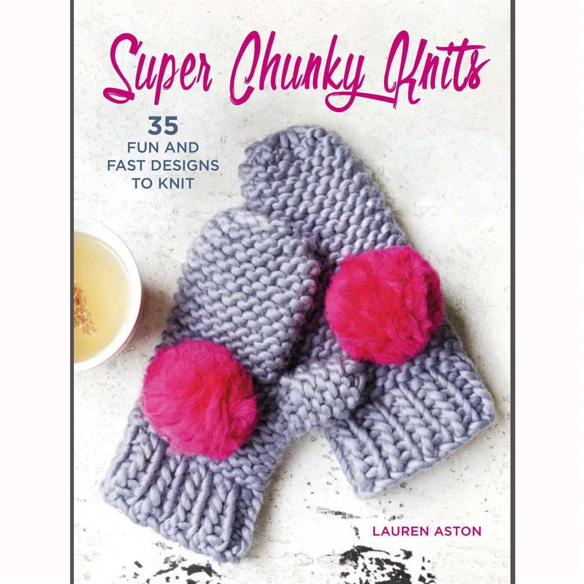 Chunky knitted stocking pattern