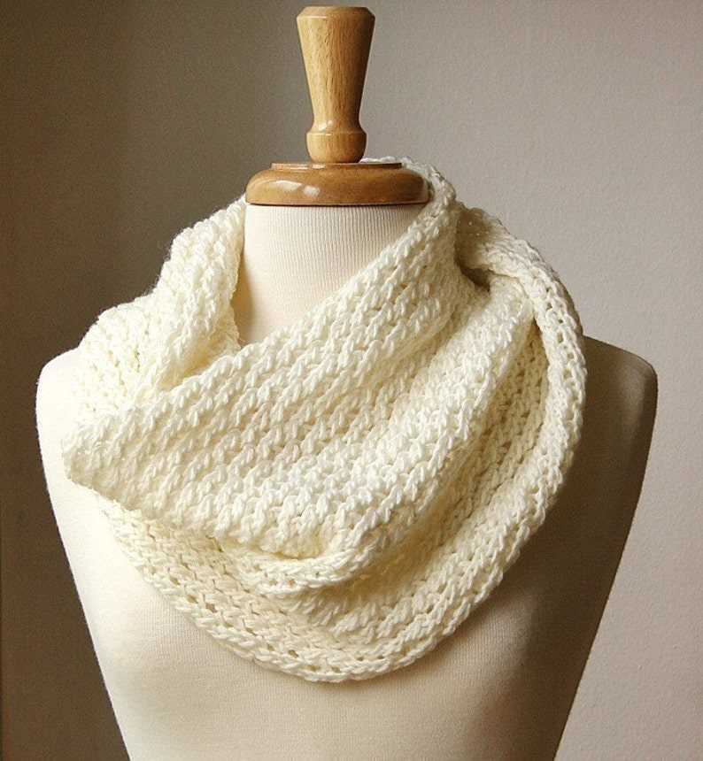 Chunky snood knitting pattern