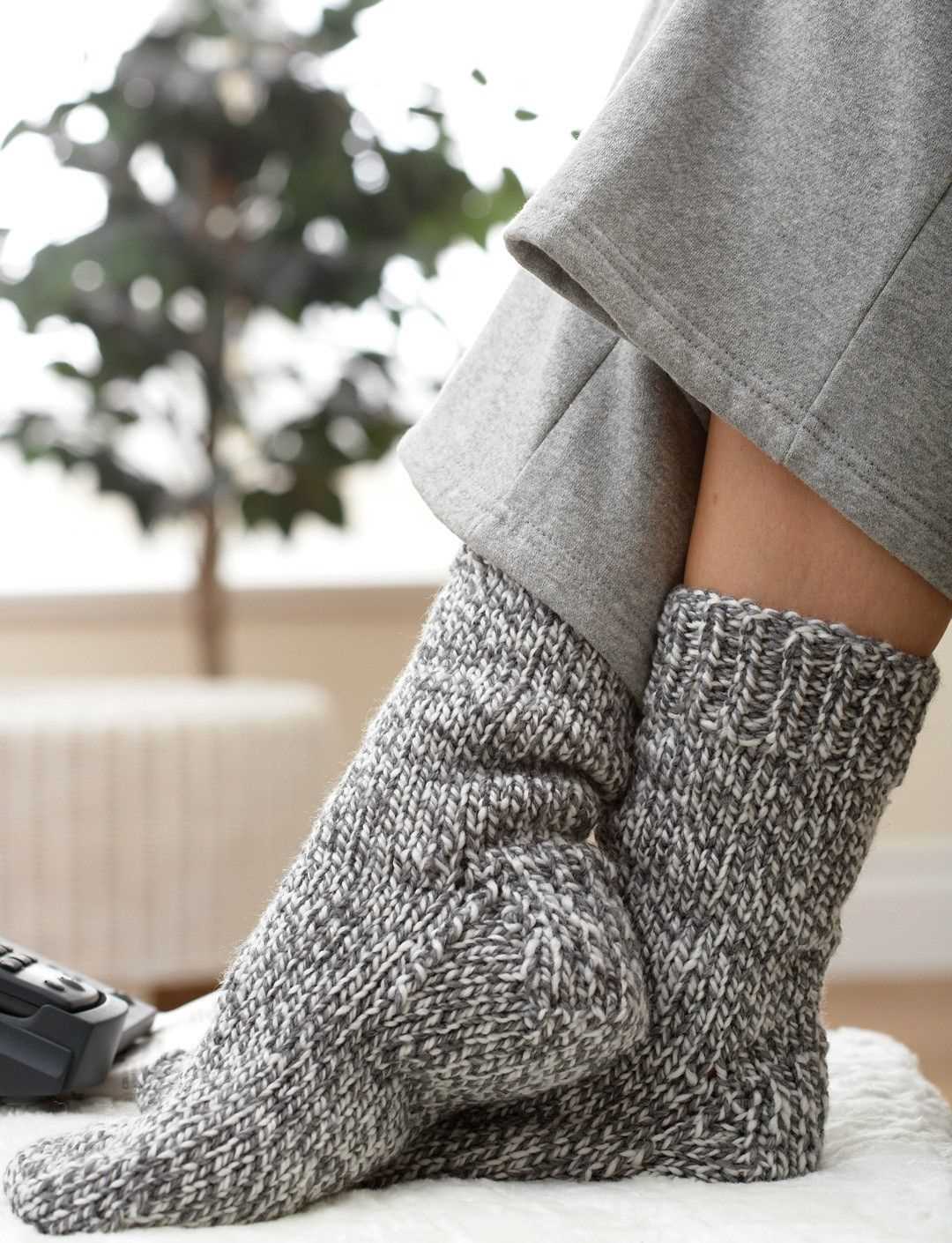 Chunky stocking knitting pattern