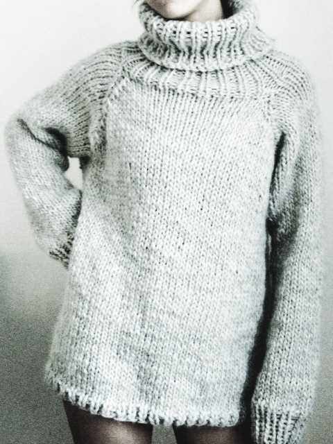 Chunky knit jumper pattern free