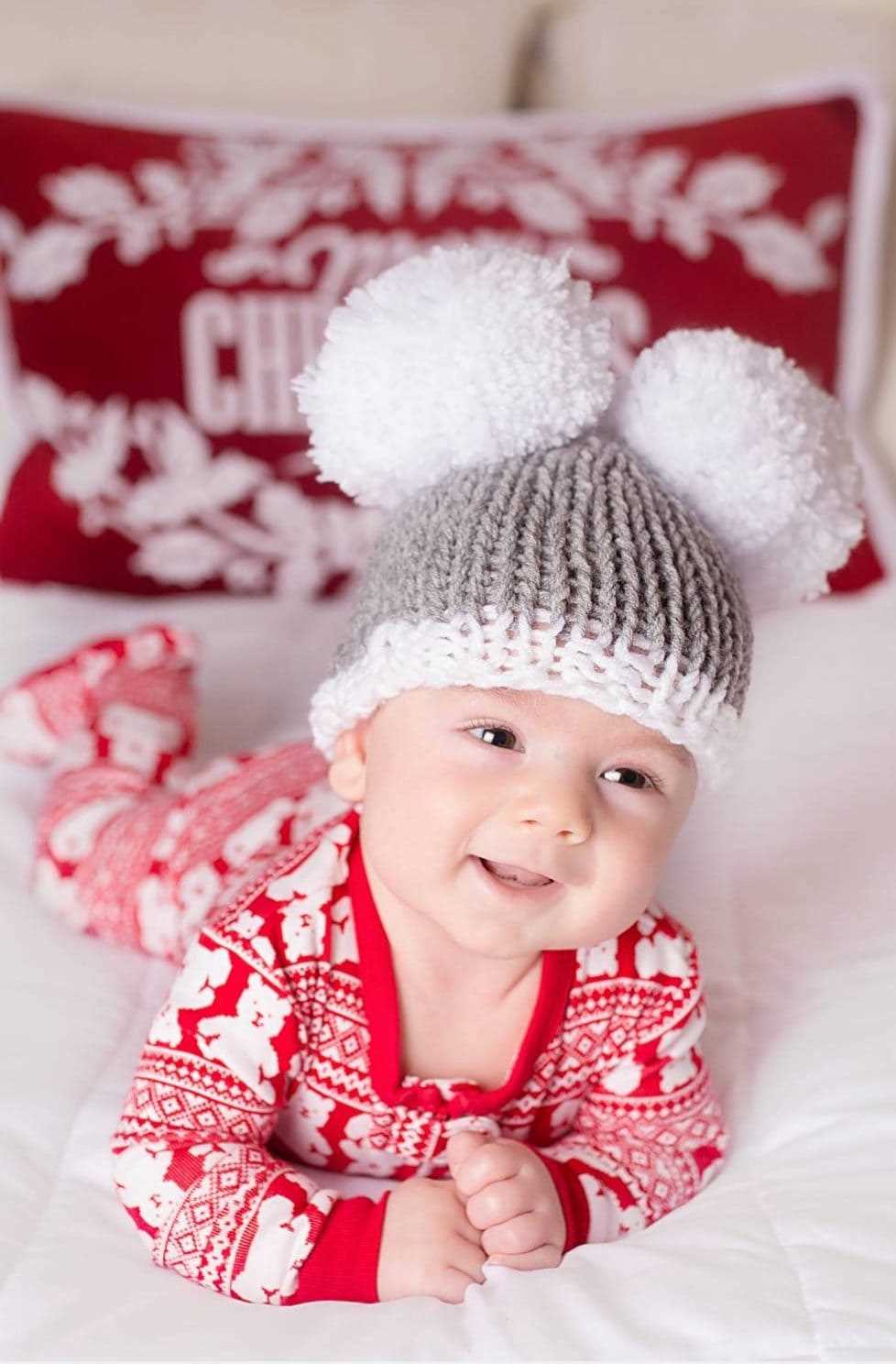 Chunky knit newborn hat pattern