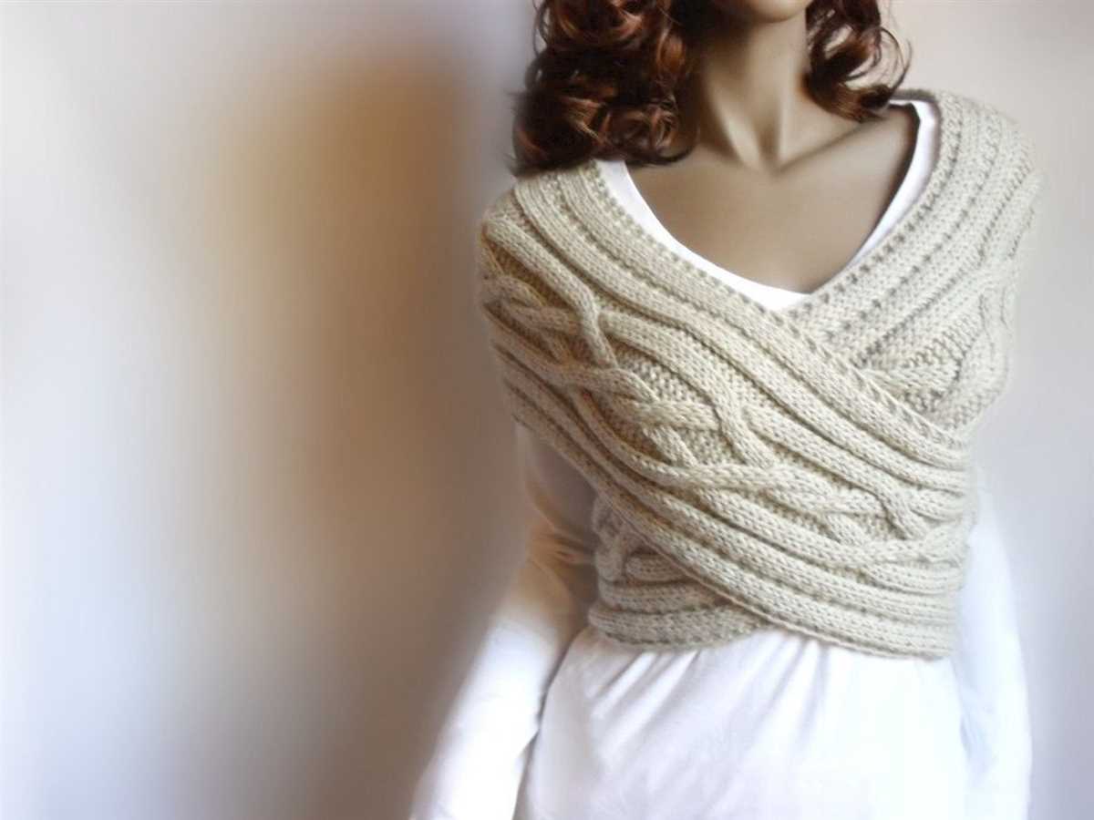Chunky knit sweater vest pattern