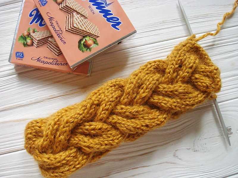 Chunky knitted headband pattern free