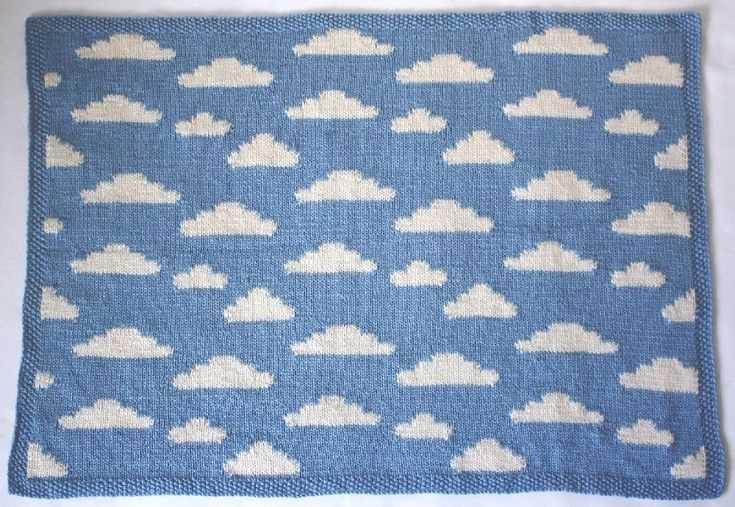 Cloud blanket knitting pattern