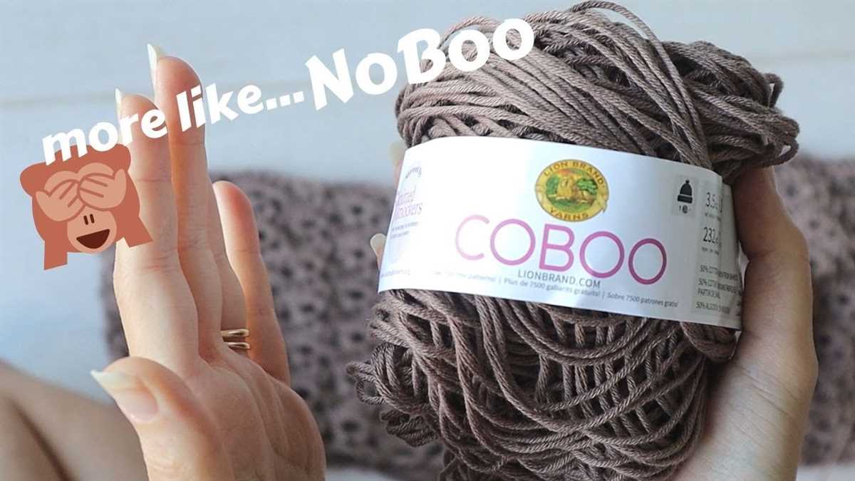 Coboo yarn knit patterns