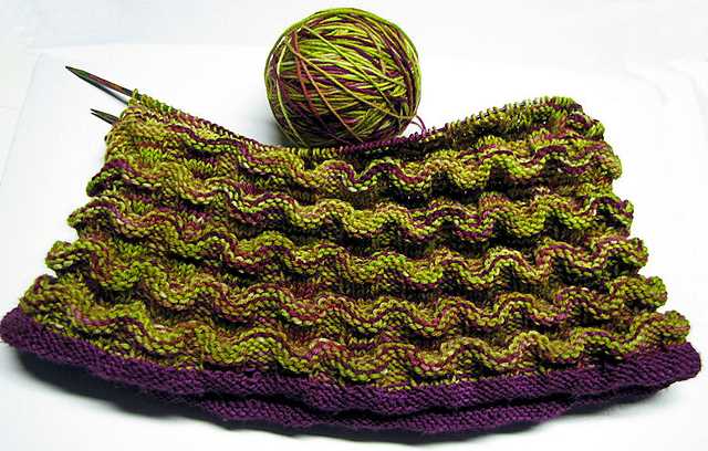 Cobweb knitting pattern