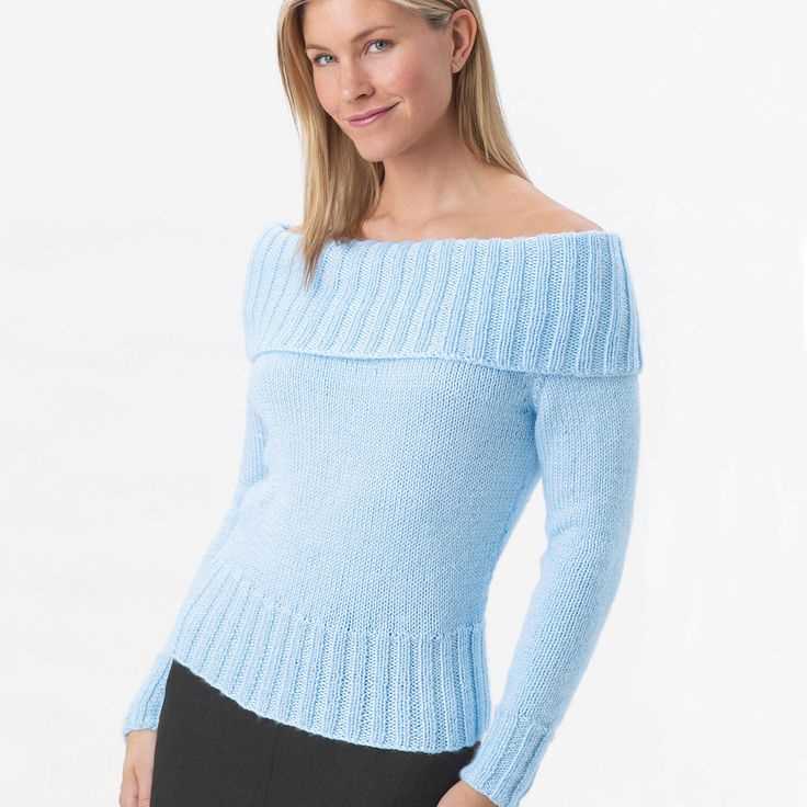 Cold shoulder knitting pattern