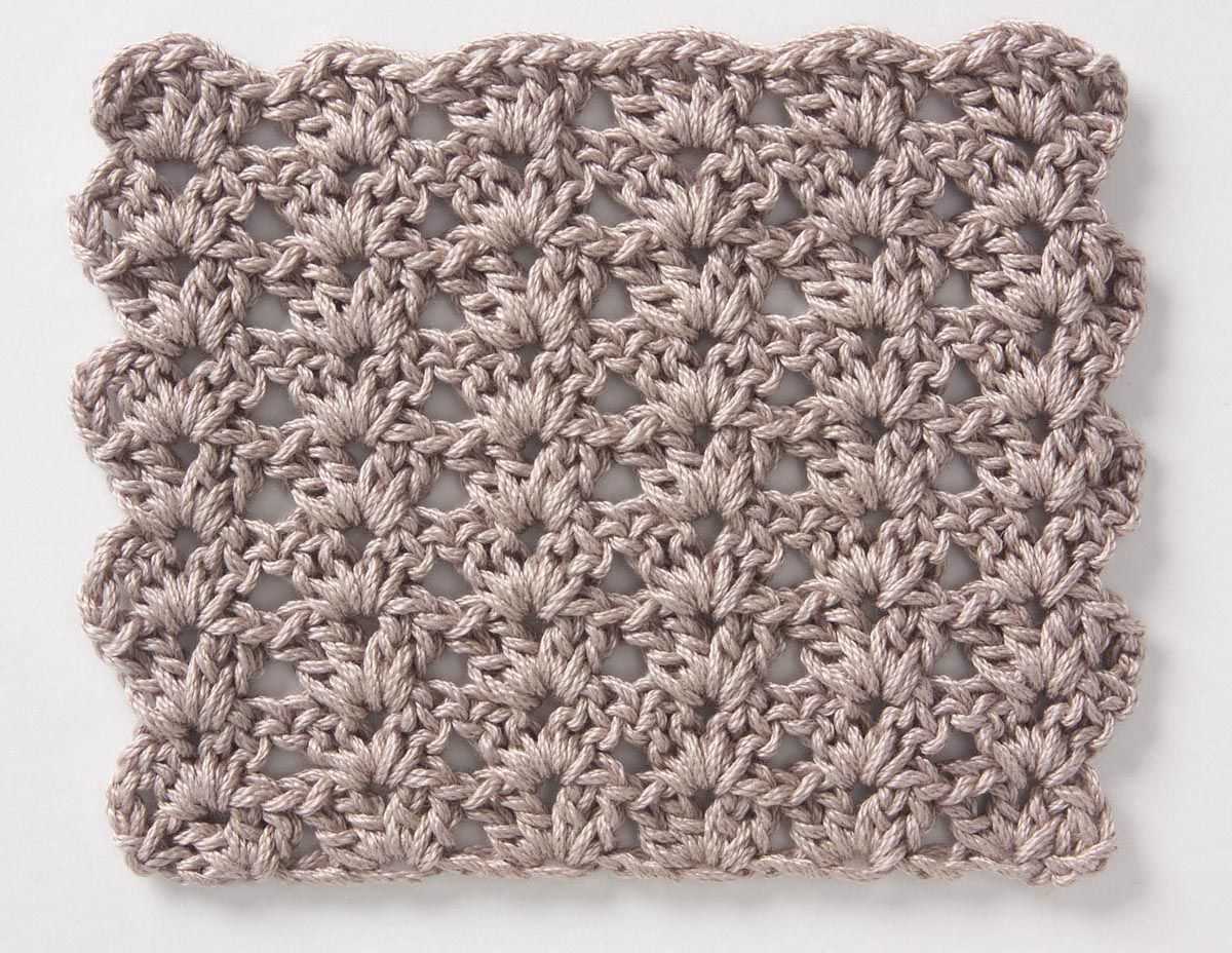 Convert crochet pattern to knitting pattern