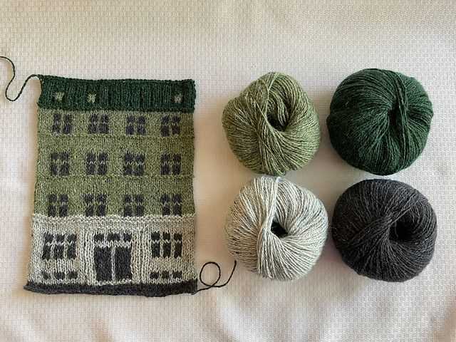 Copenhagen building blocks knitting pattern