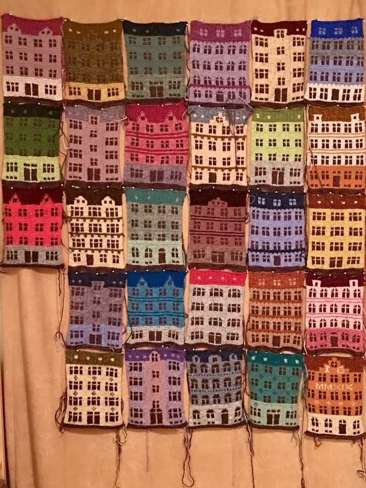 Copenhagen building blocks knitting pattern