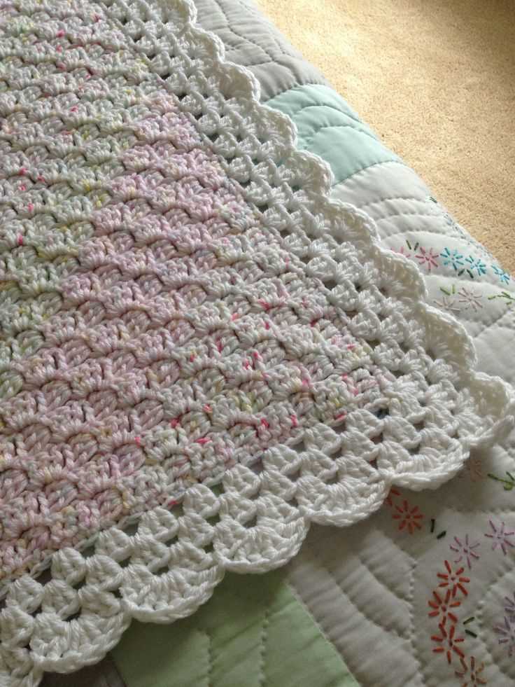 Corner to corner knit baby blanket pattern free
