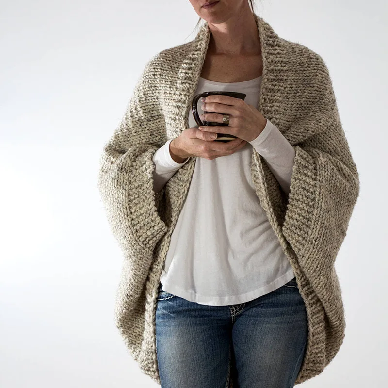 Cosy cardigan knitting pattern