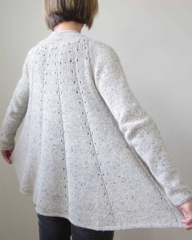 Cosy cardigan knitting pattern