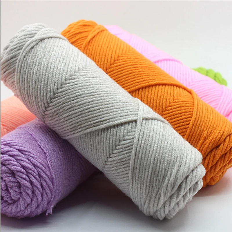 Cotton yarn knit hat pattern
