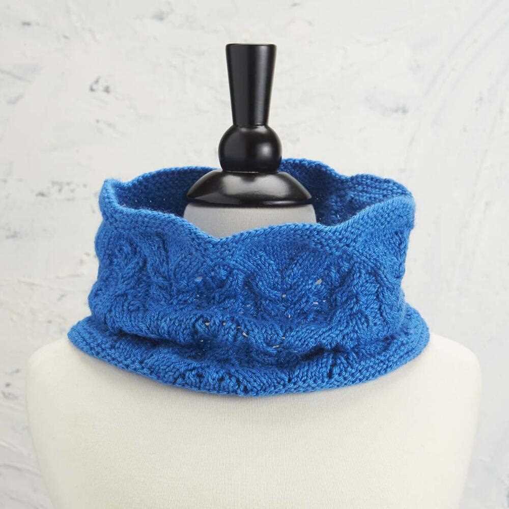 Cowl scarf knitting pattern circular needles