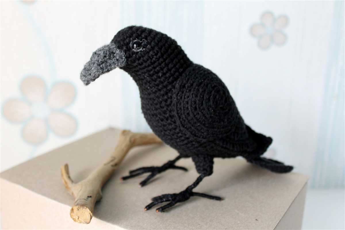 Crow knitting pattern free