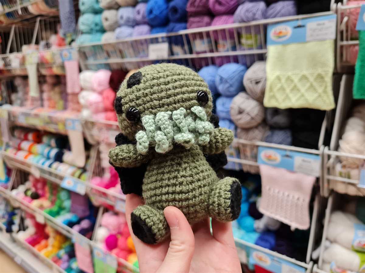Cthulhu knitting pattern