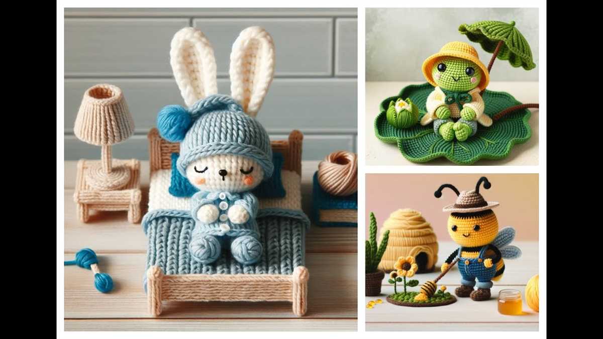 Cute animal knitting patterns