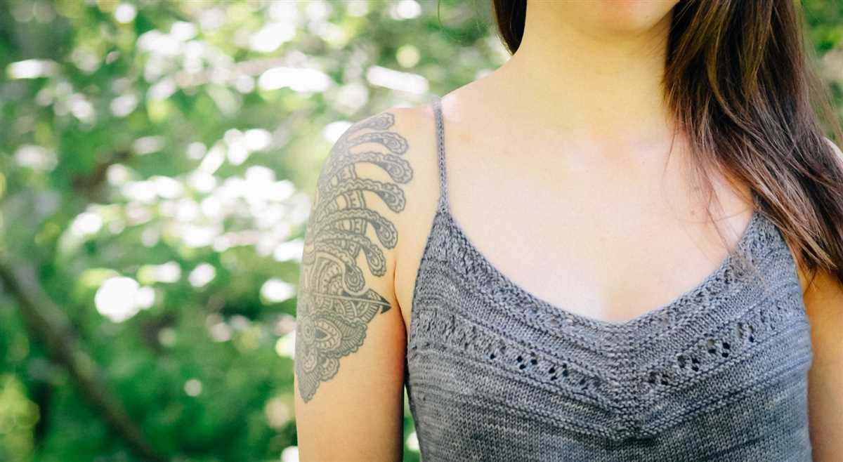Cute knit top pattern