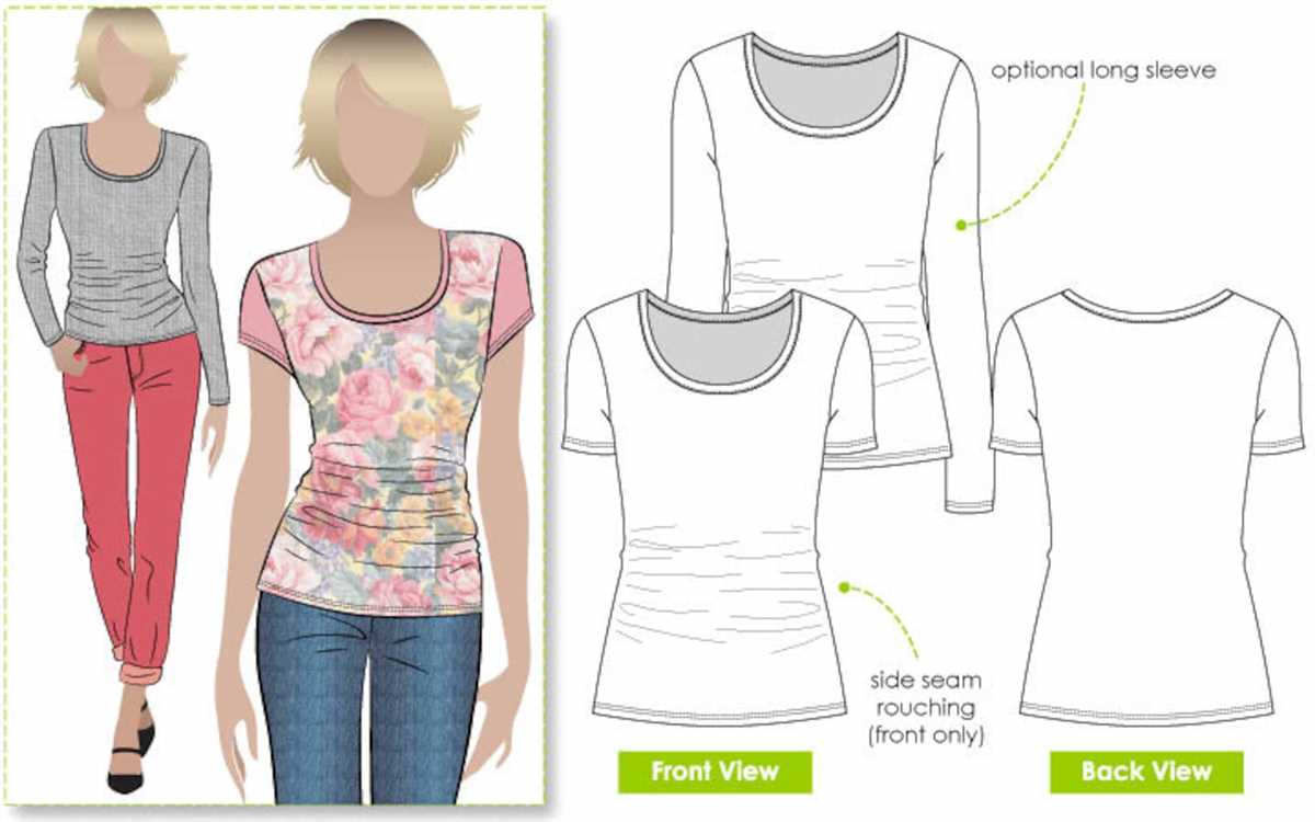 Cute knit top pattern