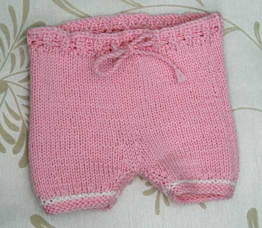 Diaper soaker knitting pattern