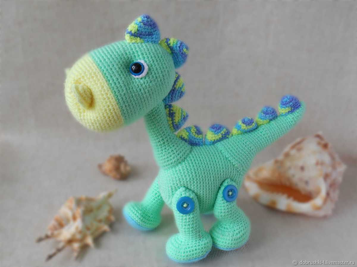 Dinosaur toy knitting pattern free