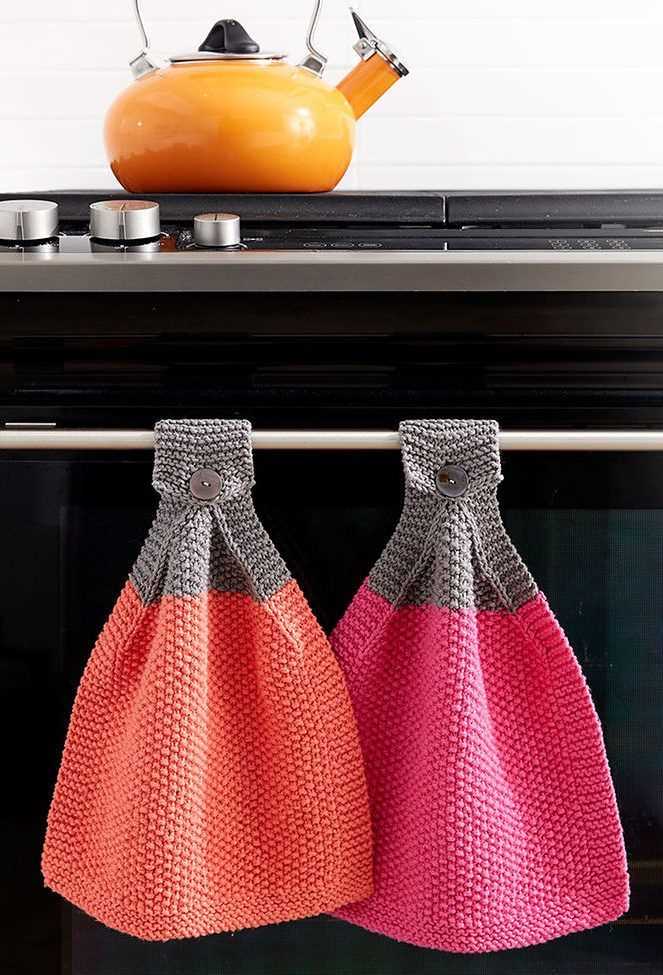 Dish cloth knitting pattern for beginners