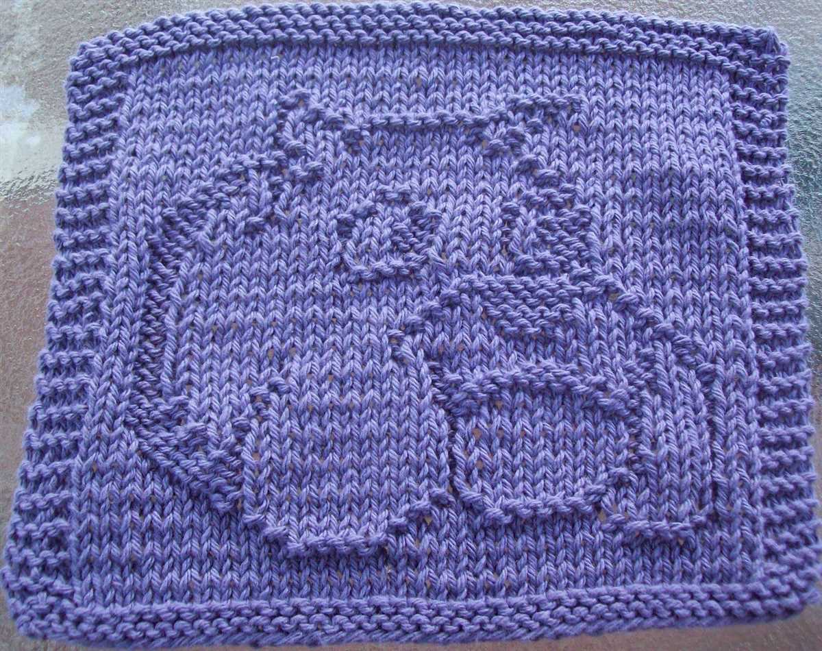 Dishcloth knitting patterns ravelry