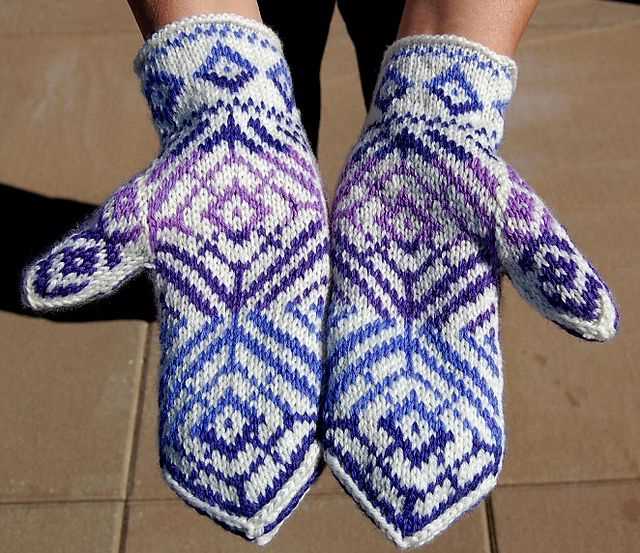 Dk knitting pattern for mittens