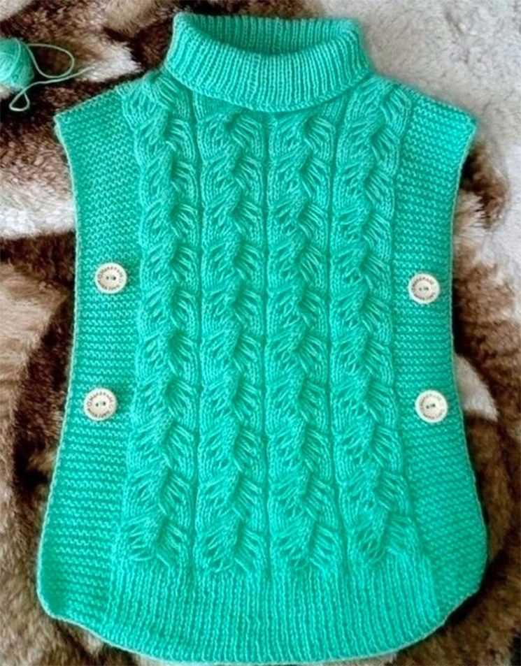 Dk vest knitting pattern