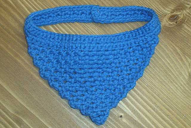 Dog bandana knitting pattern free