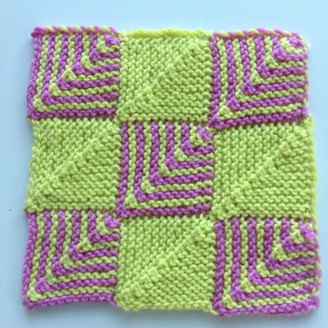 Domino knitting patterns