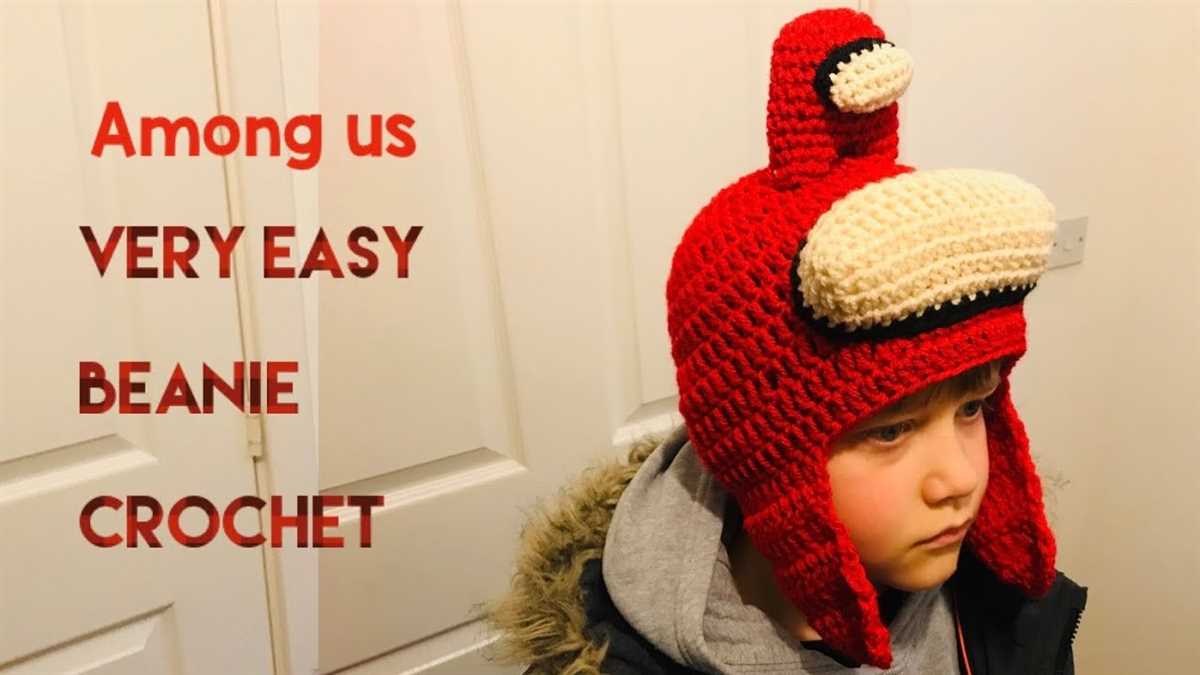 Double knit beanie hat pattern