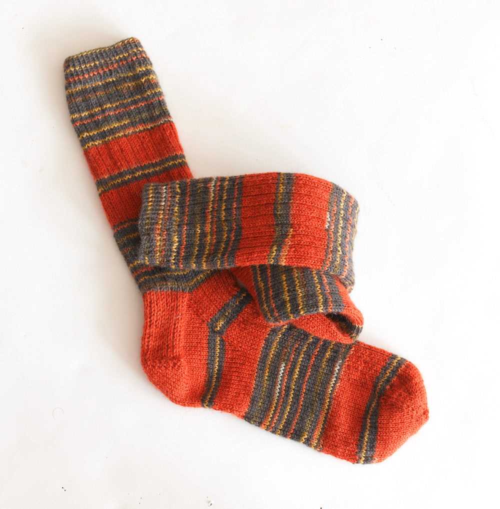 Double knit sock pattern