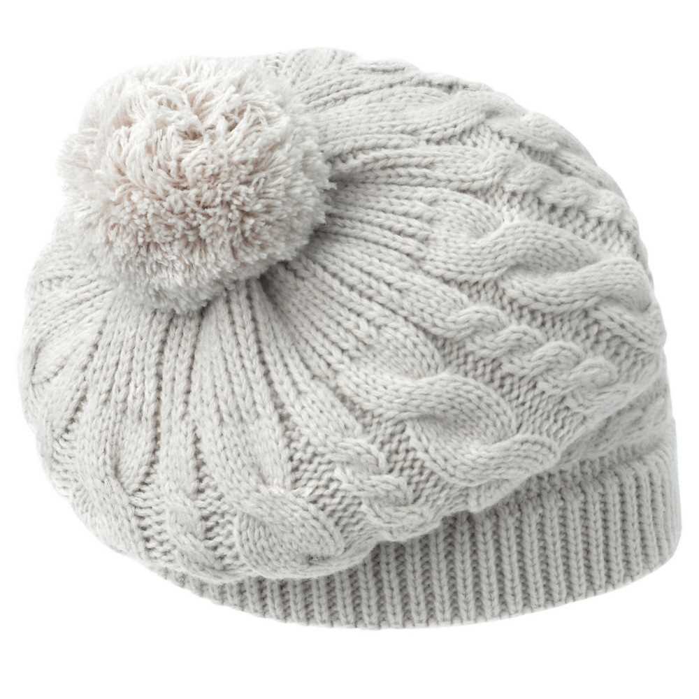 Double layer knitted hat pattern