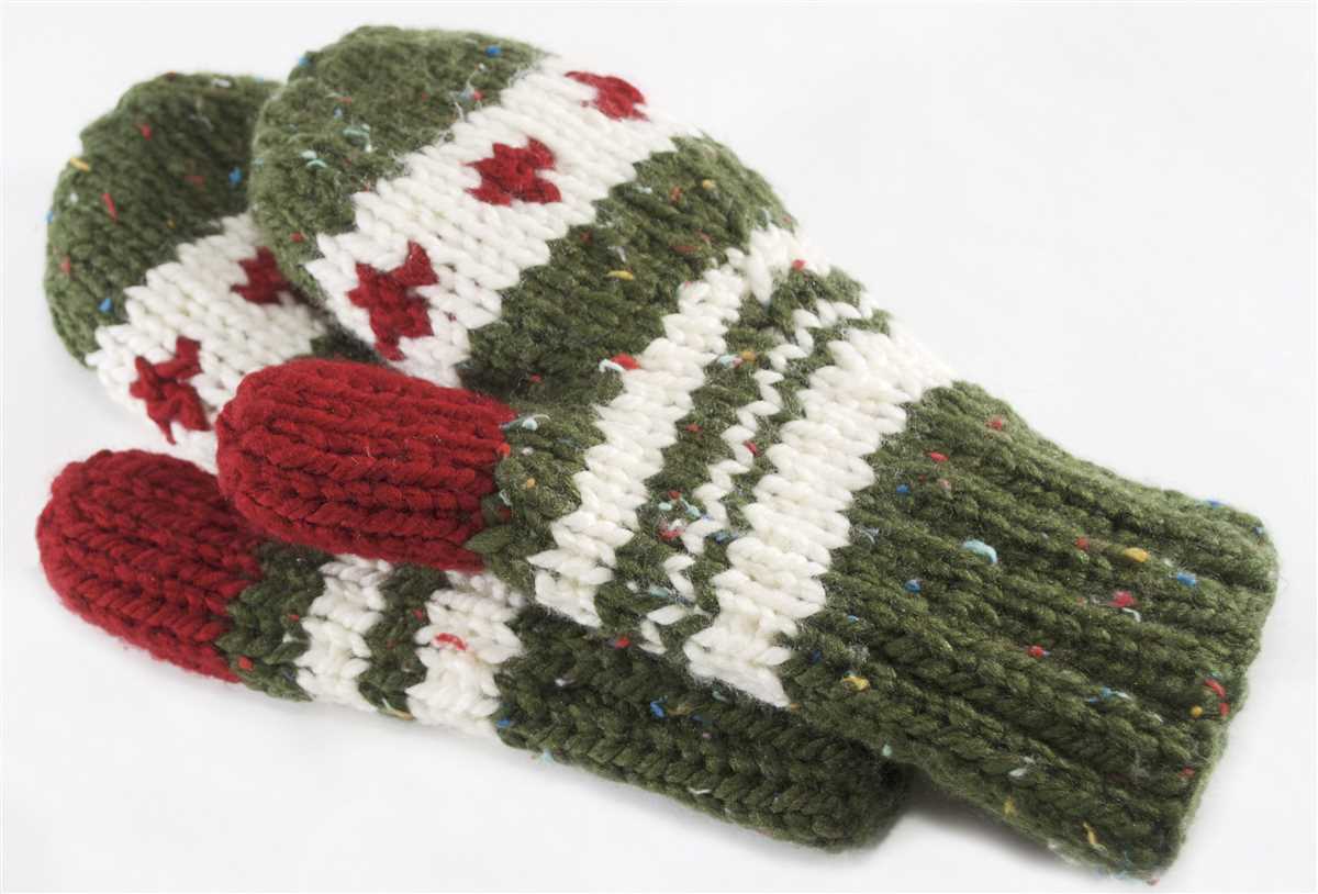 Double knit gloves pattern free