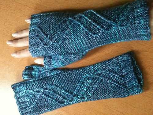 Double knit gloves pattern free