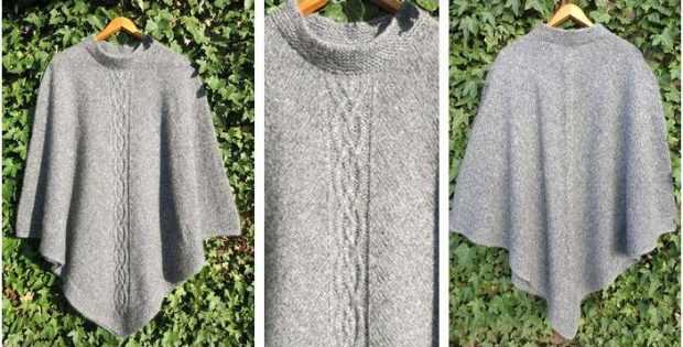 Create your own stylish double knit poncho with this easy-to-follow pattern Double knit poncho pattern