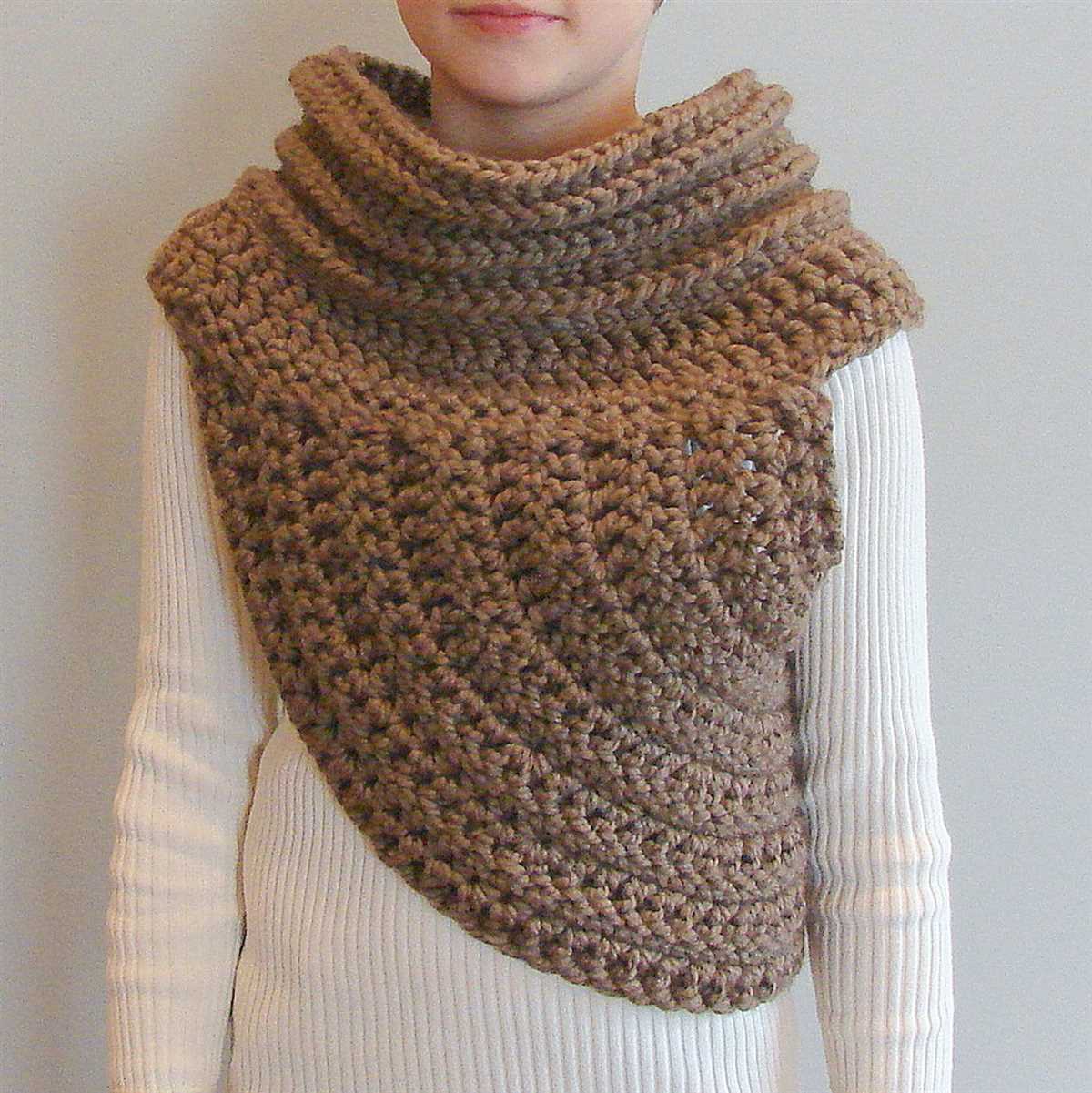 Double wrap cowl knitting pattern