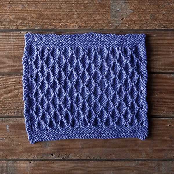 Dragonfly dishcloth knit pattern