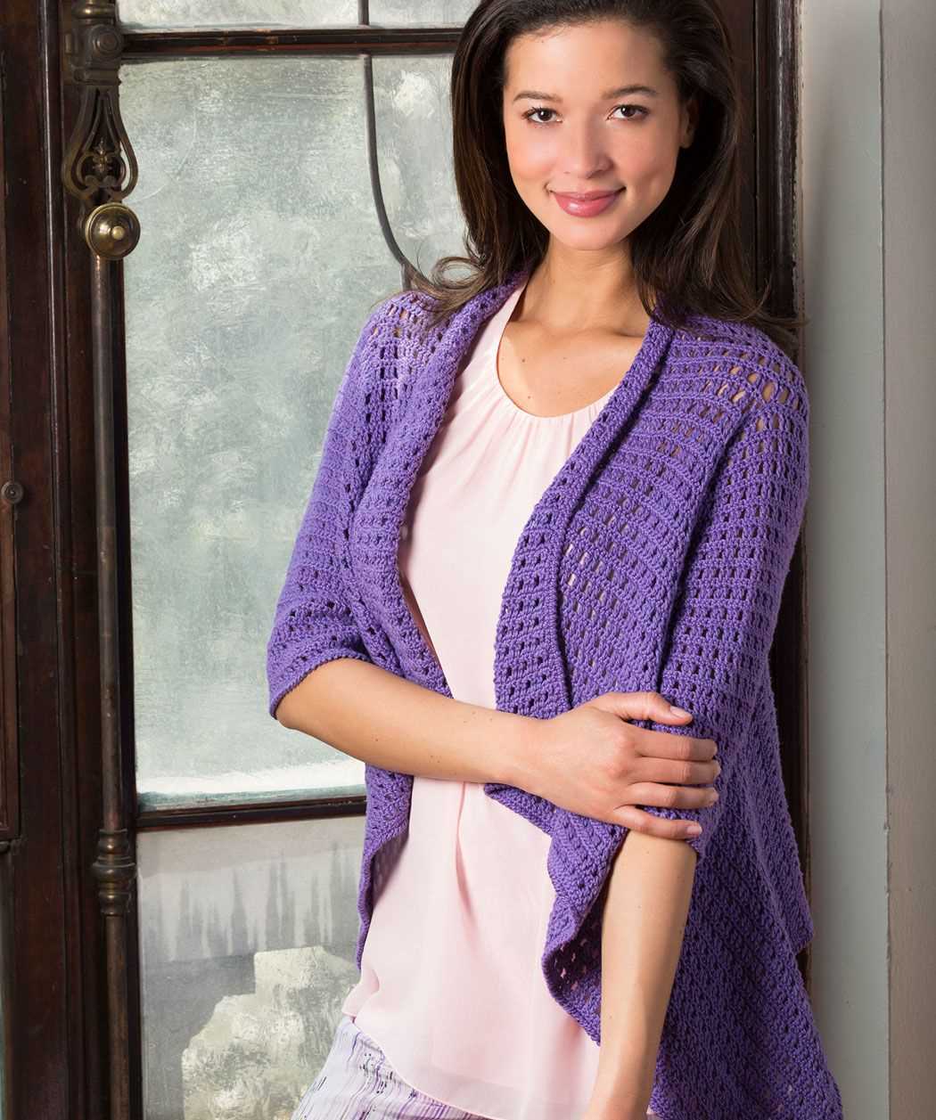 Drapey cardigan knitting pattern