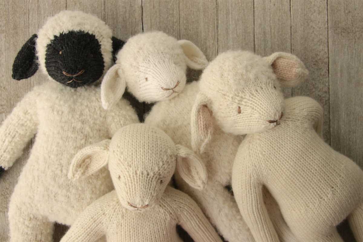 Easter lamb knitting pattern free