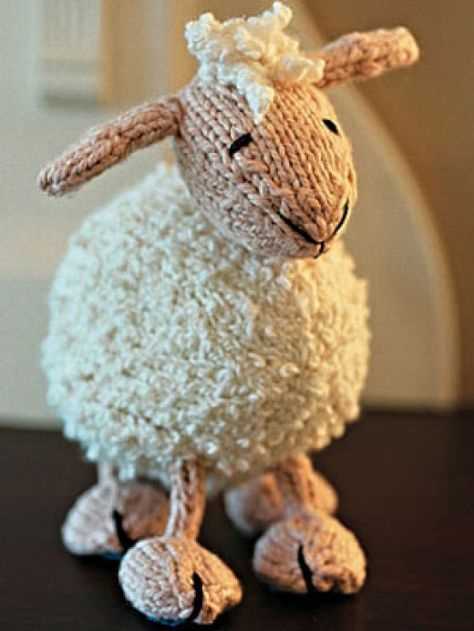 Easter lamb knitting pattern free