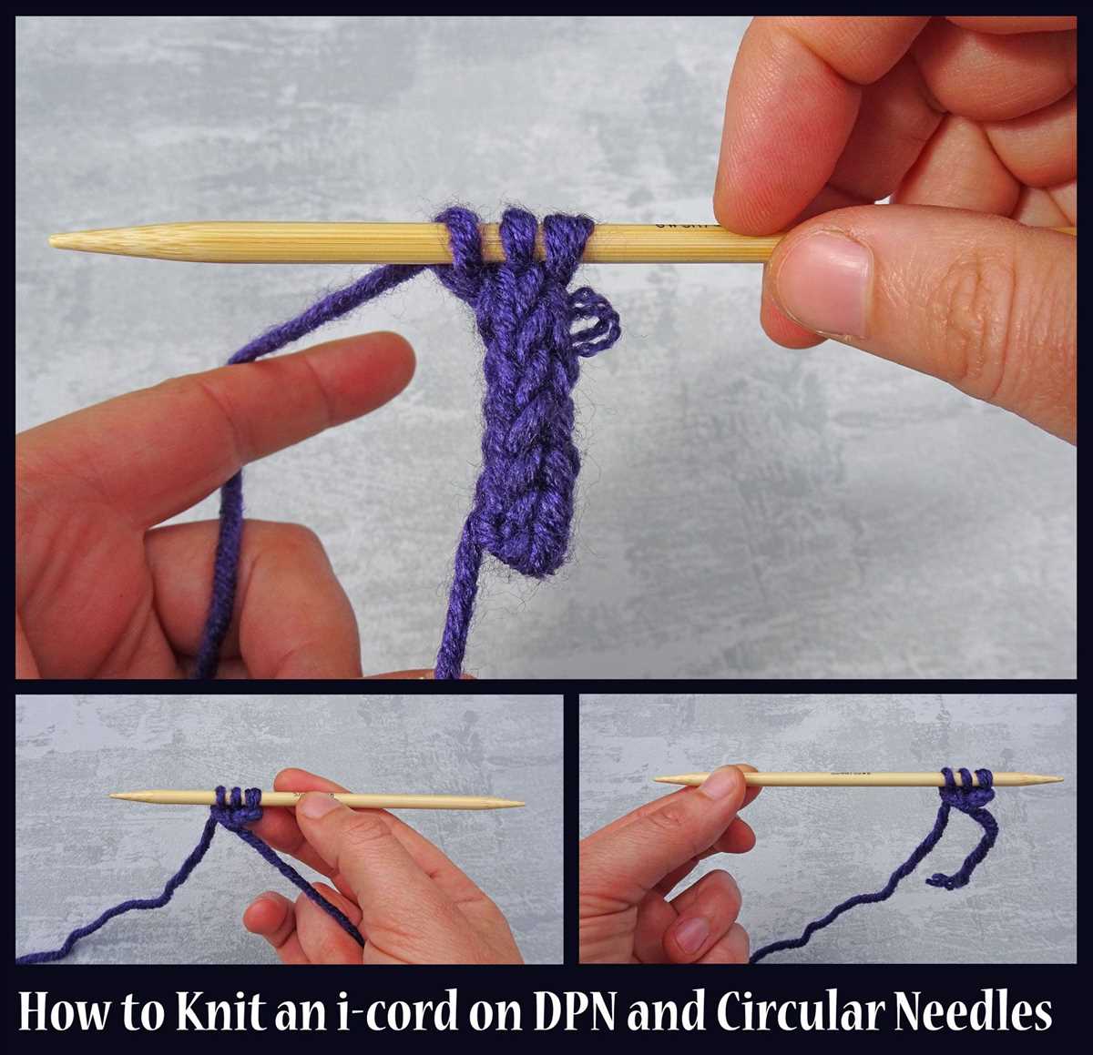 Easy circular knitting patterns