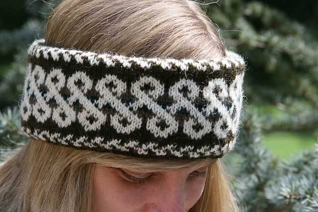 Easy fair isle knit hat pattern