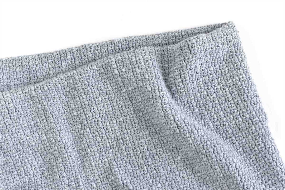 Easy knit car seat blanket pattern