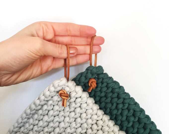 Easy knit potholder pattern