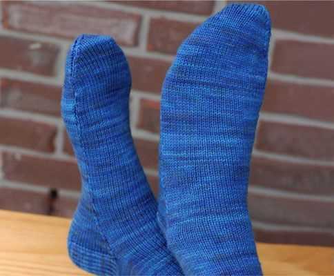 Easy knit sock pattern circular needles