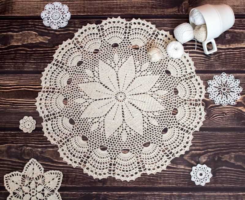 Creating Beautiful Doilies has Never Been Easier with These Knitting Patterns Easy knitted doily patterns