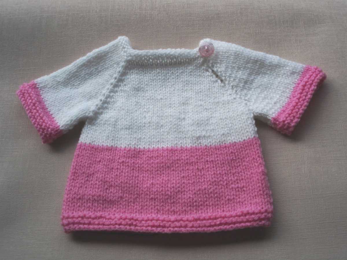 Easy knitting patterns for childrens sweaters